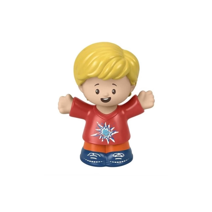 Fisher Price Little People Karakterleri Kırmızı Tişörtlü Eddie - DVP63 GWV20