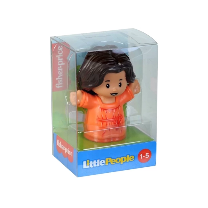 Fisher Price Little People Karakterleri Turuncu Elbiseli Anne - DVP63 GWV16