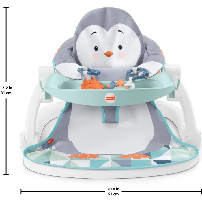 Fisher Price Tepsili Penguen Adası Ana Kucağı-HBF27