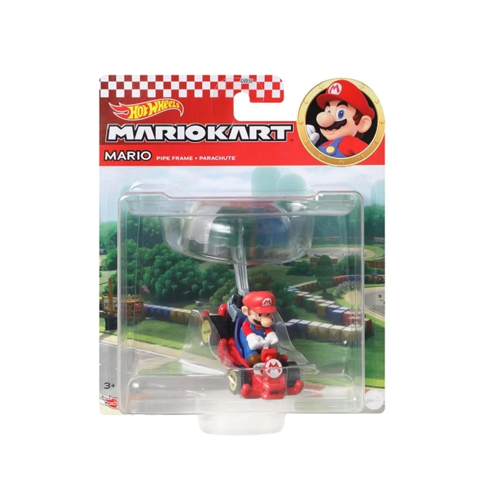 Hot Wheels Mario Kart Planörlü Araçlar Mario -  GVD30 HDB40