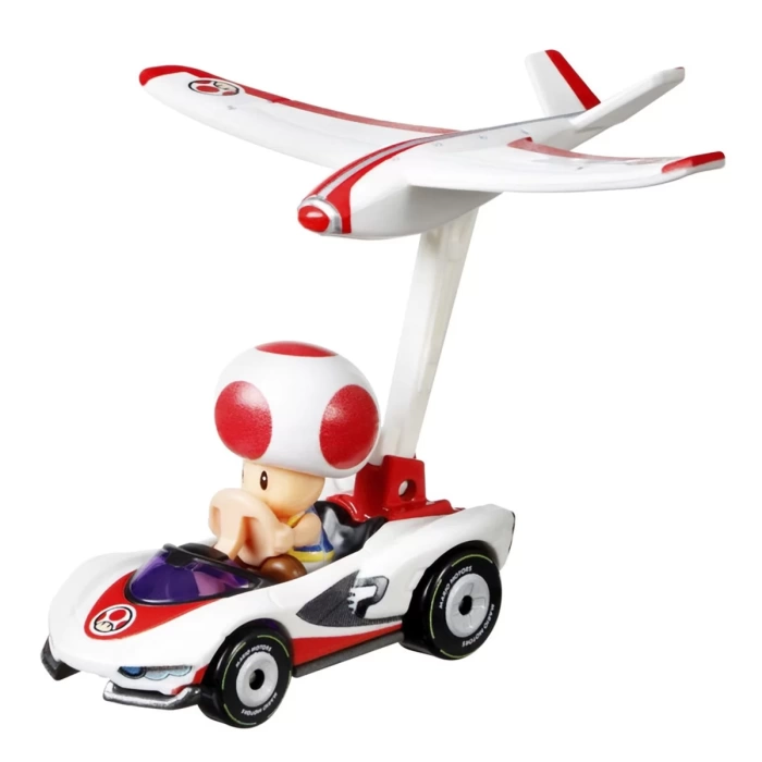 Hot Wheels Mario Kart Planörlü Araçlar Toad - GVD30 GVD34