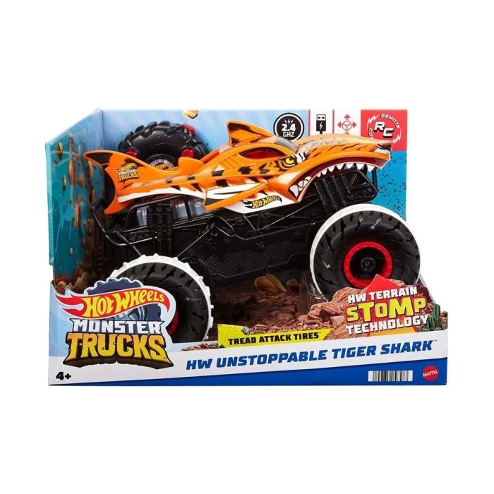 Hot Wheels Monster Trucks Durdurulamaz Tiger Shark HGV87