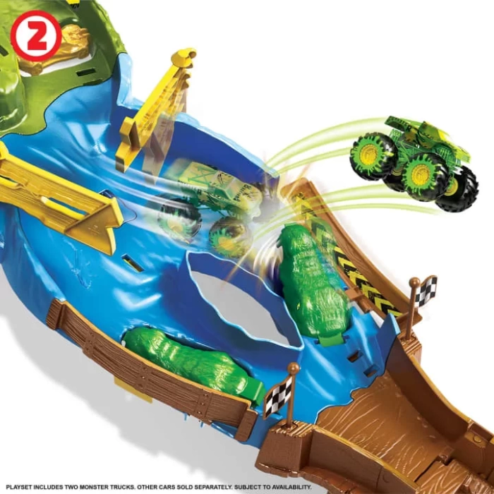 Hot Wheels® Monster Trucks Heyecanlı Yarışlar Oyun Seti-HGV12