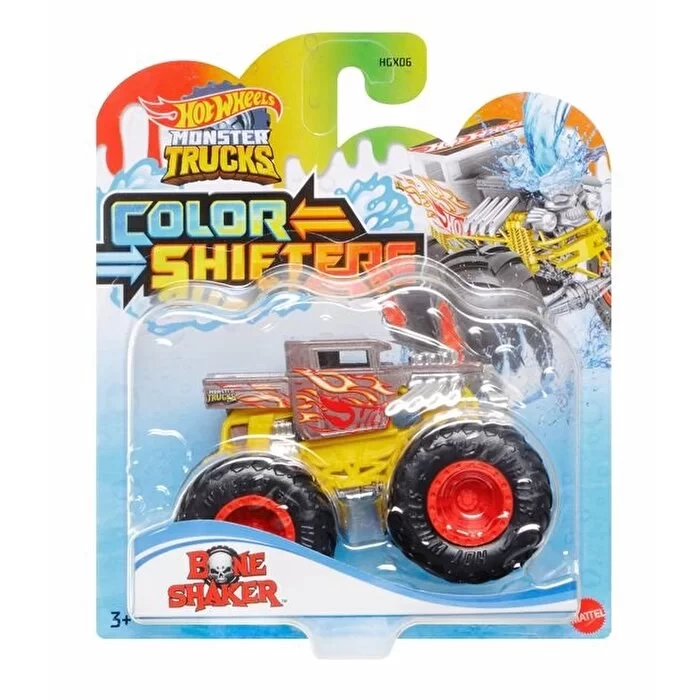 Hot Wheels Monster Trucks Renk Değiştiren Araçlar Bon Shaker HGX07