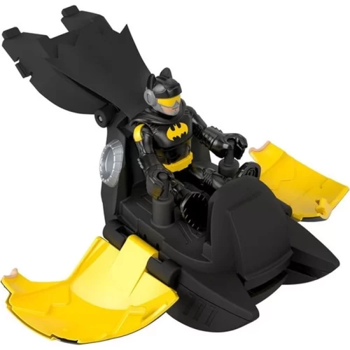 Imaginext Dc Super Friends Head Shifters - Batman & Batwing