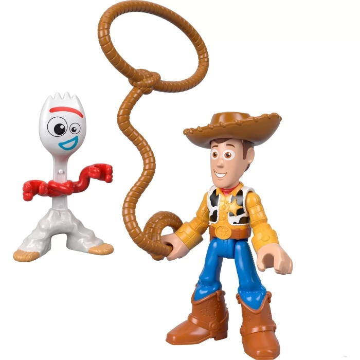 Imaginext Disney·Pixar Toy Story 4 Koleksiyon Figürler, 2 Figürlü ve Aksesuarlı - Woody & Forky GBG90