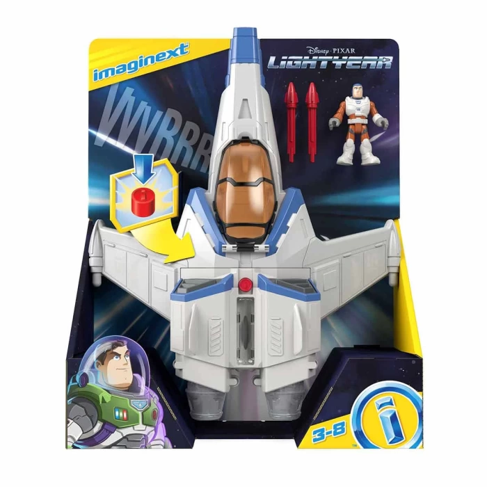 Imaginext Lightyear Buzz ve Işıklı Sesli Uzay Aracı HGT26