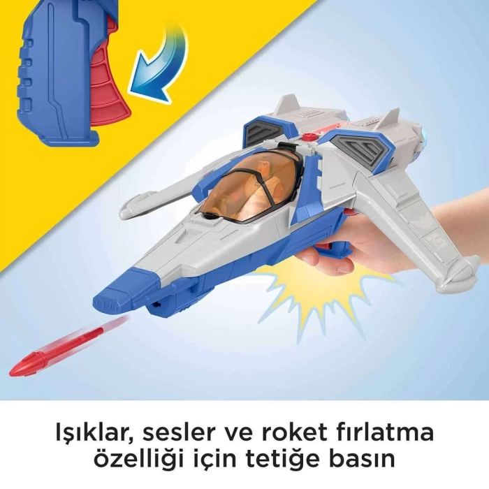 Imaginext Lightyear Buzz ve Işıklı Sesli Uzay Aracı HGT26