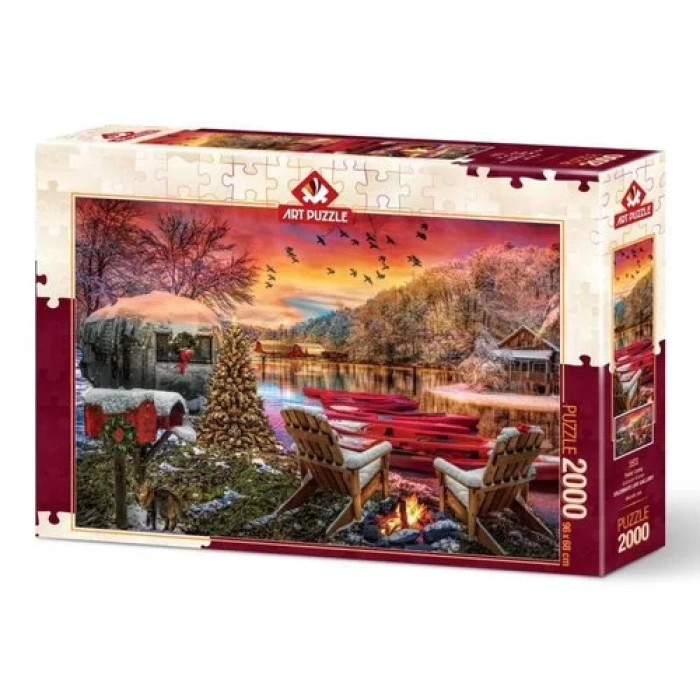 Karavan Kampı 2000 Parça Puzzle