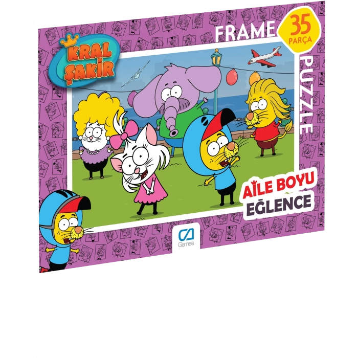 Kral Şakir 35 Parça Frame Puzzle