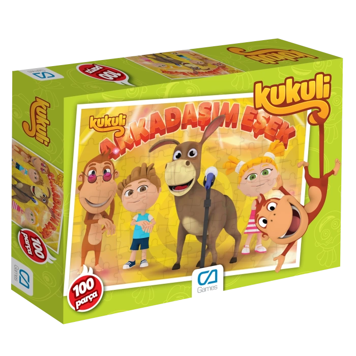 Kukuli 100 Parça Puzzle