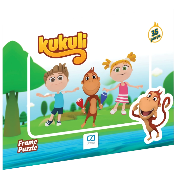 Kukuli 35 Parça Frame Puzzle