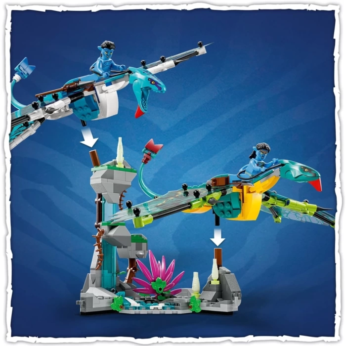 LEGO® Avatar Jake ve Neytirinin İlk Banshee Uçuşu 75572