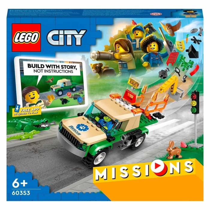 LEGO City Vahşi Hayvan Kurtarma Görevleri 60353