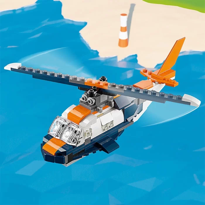 LEGO Creator 3’ü 1 Arada Süpersonik Jet 31126