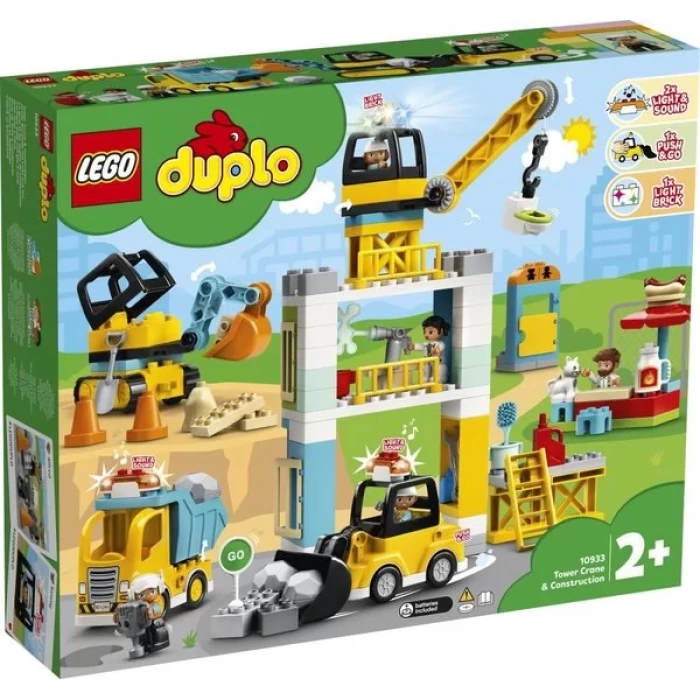 Lego Duplo Kuleli Vinç Ve İnşaat 10933