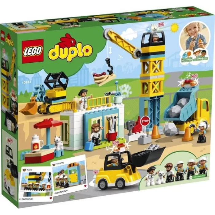 Lego Duplo Kuleli Vinç Ve İnşaat 10933