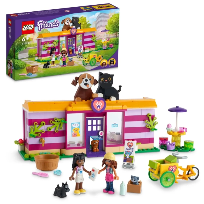 Lego Friends Evcil Hayvan Sahiplenme Kafesi 41699