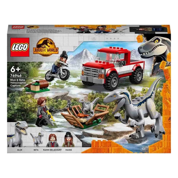 LEGO Jurassic World Blue ve Beta Velociraptor Yakalama 76946