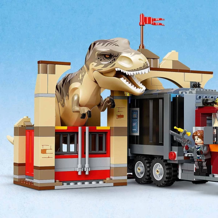 LEGO Jurassic World T. Rex ve Atrociraptor Dinozor Kaçışı 7694