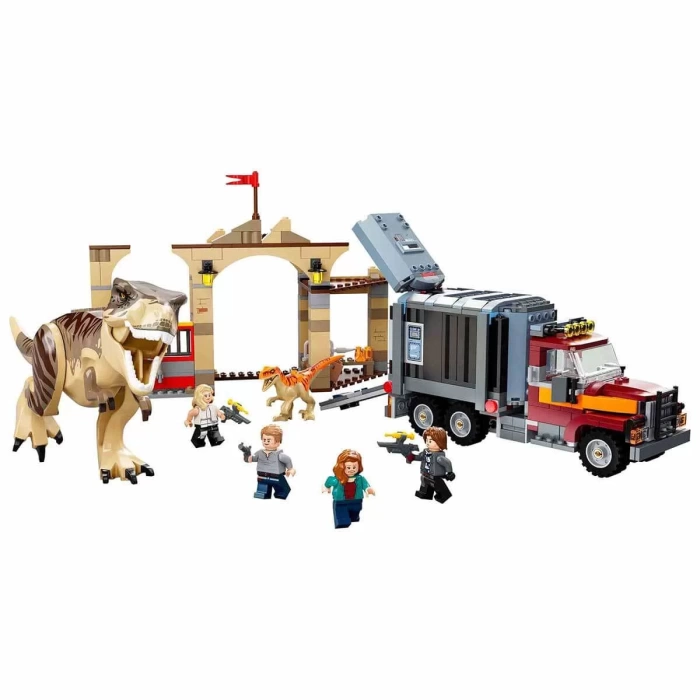 LEGO Jurassic World T. Rex ve Atrociraptor Dinozor Kaçışı 7694