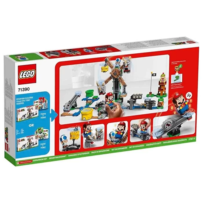 LEGO Mario Reznor Son Darbe Ek Macera Seti 71390