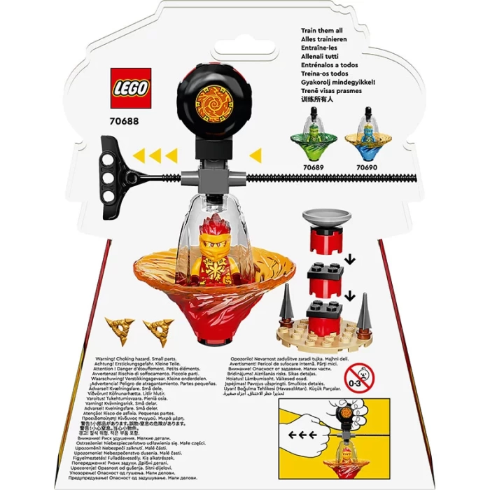 Lego Ninjago Kainin Spinjitzu Ninja Eğitimi 70688