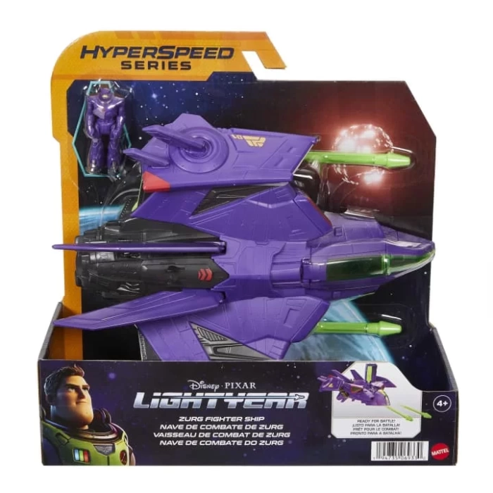 Lightyear Zurg Savaş Uçağı Figürü HHJ61