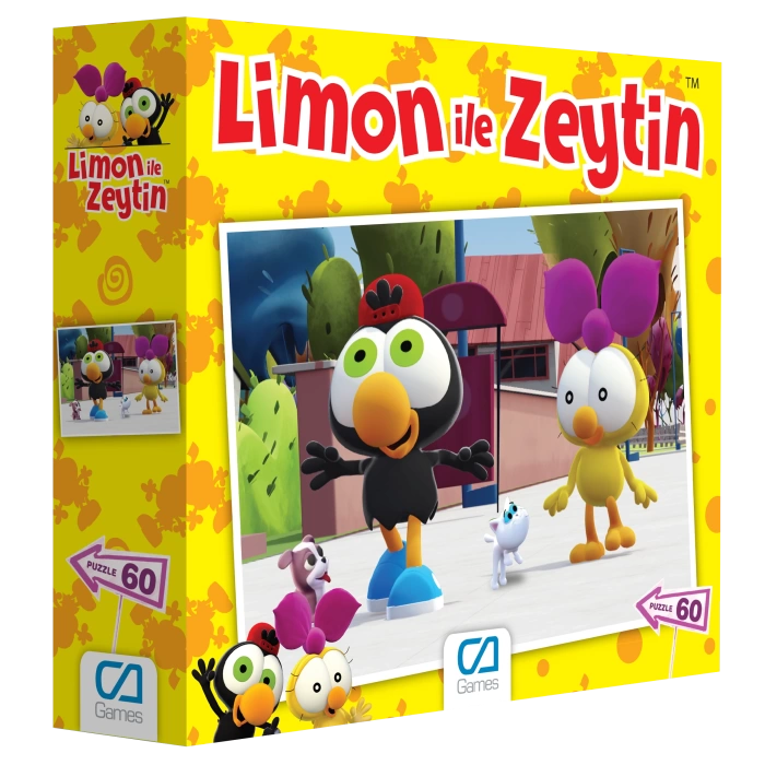 Limon ile Zeytin 60 Parça Puzzle