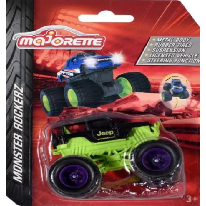 Majorette Monster Rockerz - Siyah Jeep