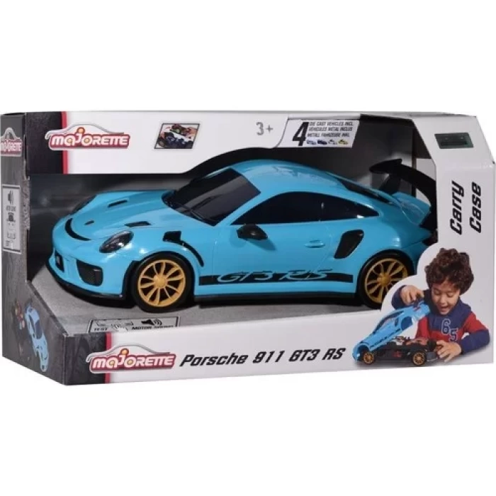 Majorette Porsche 911 GT3 RS Taşıma Çantası + 1 Araba