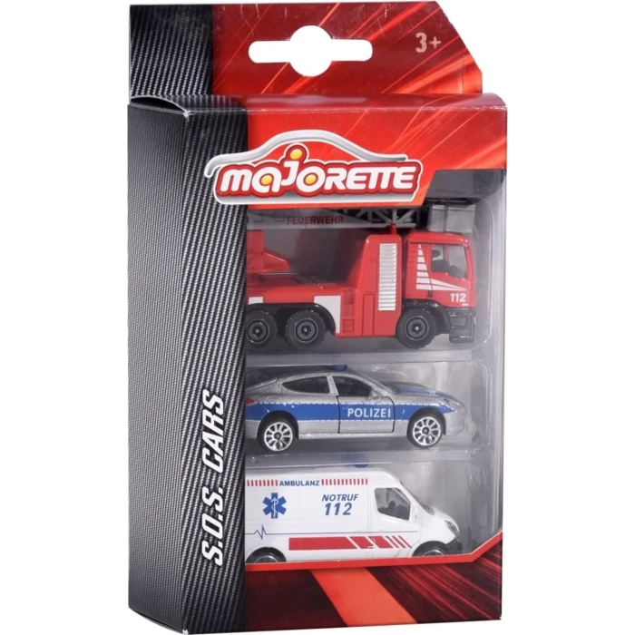 Majorette S.O.S. Set 3 Parça 2057261