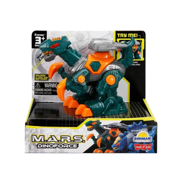 M.A.R.S. Sesli ve Işıklı Dinoforce - Yeşil