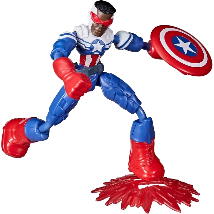 Marvel Avengers Avengers Bend & Flex Captain America Figür E7377 - F0971