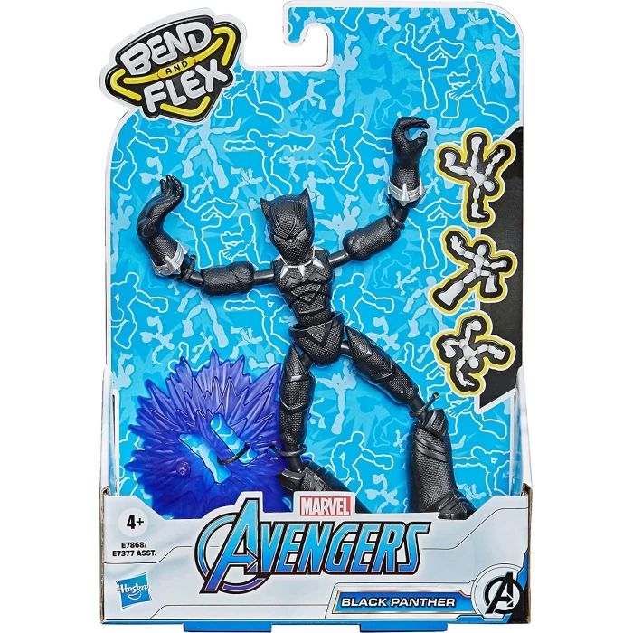 Marvel Avengers Bend And Flex Black Panther Aksiyon Figürü E7868