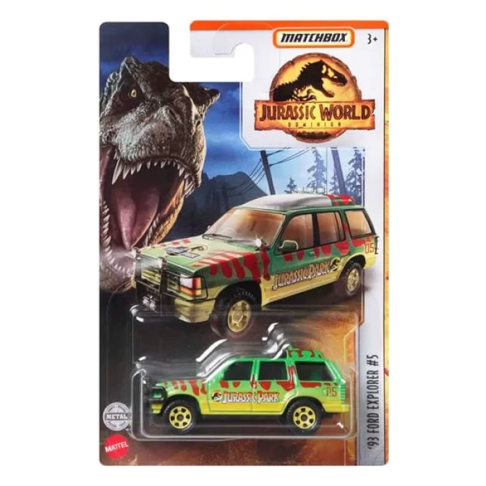 Matchbox Jurassic World Tekli Araçlar FMW90