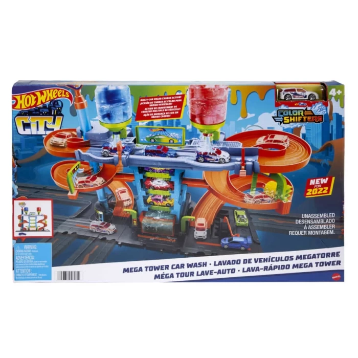 Mattel Hot Wheels Mega Araba Yıkama Kulesi HDP05