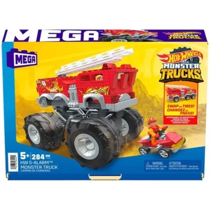 MEGA Hot Wheels 5-Alarm Monster Truck İtfaiye Aracı HHD19