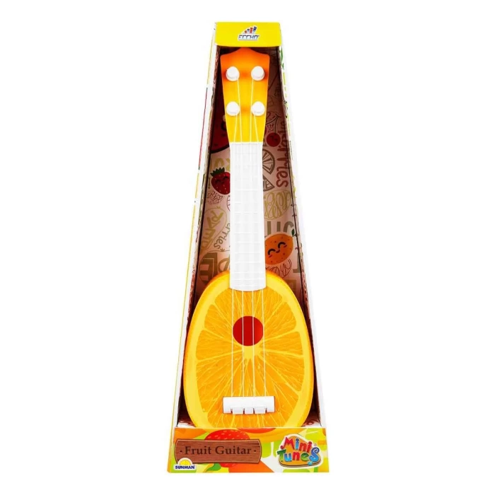 Meyveli Mini Gitar - Portakal