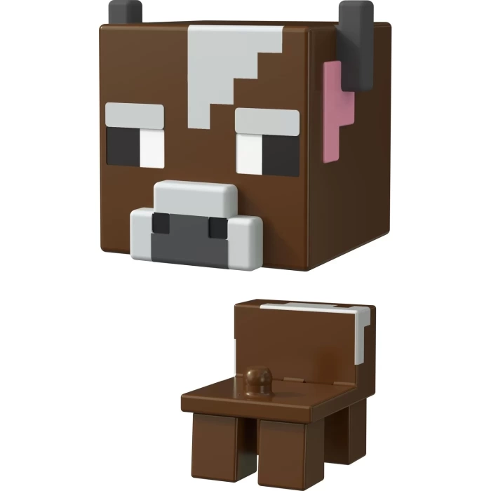 Minecraft Mini Figürler - Mob Head Minis Cow