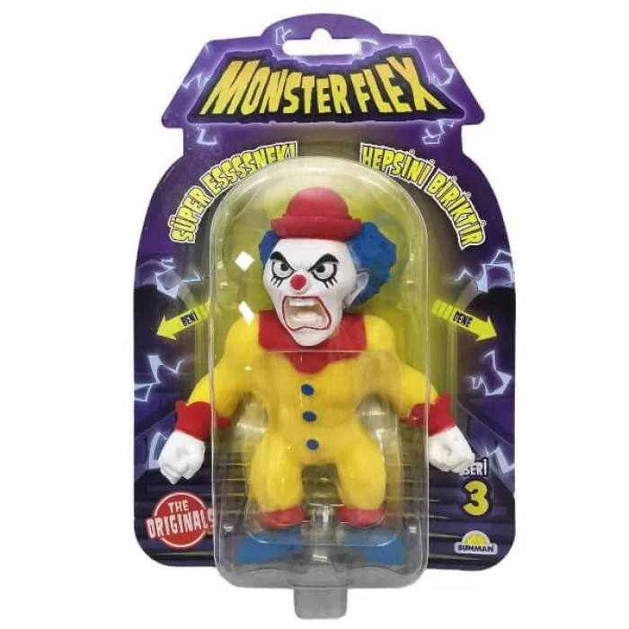 Monster Flex Süper Esnek Figür S3 15 cm. - Clown