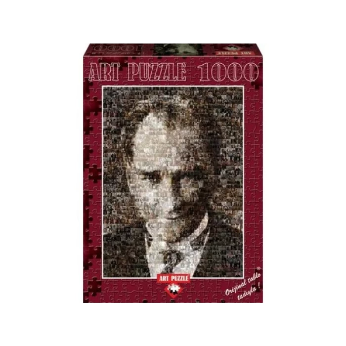 Mustafa Kemal Atatürk Kolaj 1000 Parça Puzzle