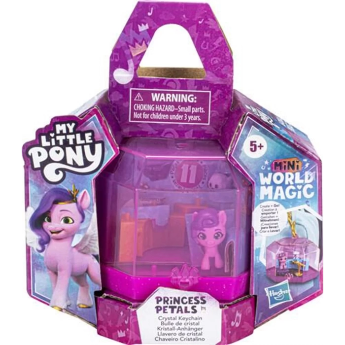 My Little Pony Mini Dünya Sihri: Kristal Sürpriz Figür Anahtarlık F3872 - Princess Petals