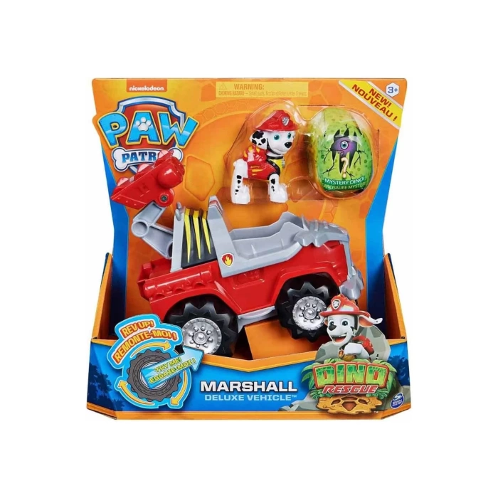 Paw Patrol Dino Delüks Tema Araçlar - Marshall