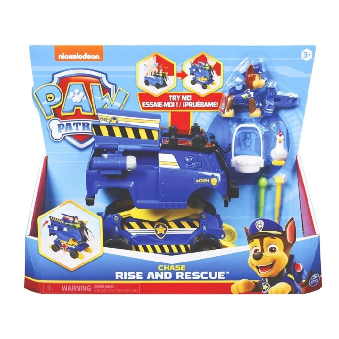 Paw Patrol Rise and Rescue Kurtarma Araçları - Chase