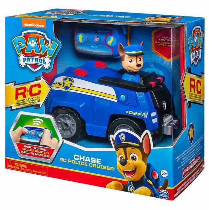 Paw Patrol Uzaktan Kumandalı Araba - Chase-Polis Arabası