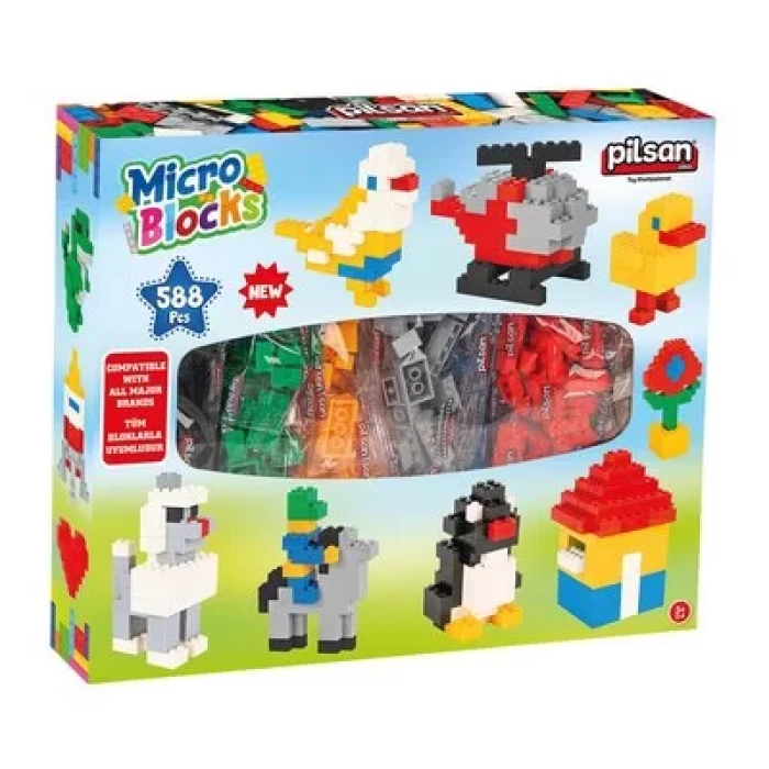 Pilsan Micro Bloklar 588 Parça