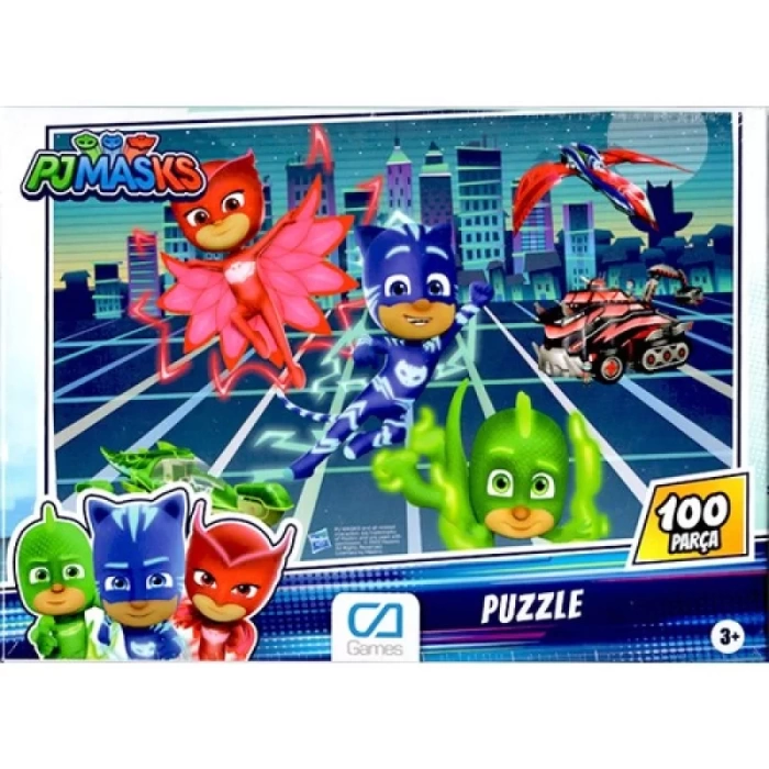 Pjmasks - 100 Parça Puzzle