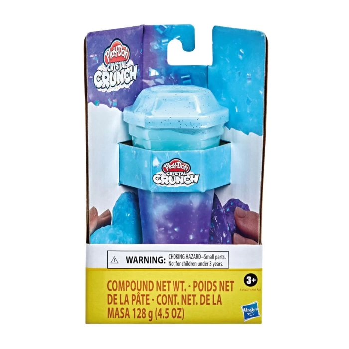 Play-Doh Crystal Crunch Hamur Mavi-Mor F4701-F5163