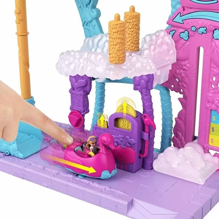 Polly Pocket Flamingo Araba Su Eğlencesi Seti HHJ05